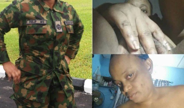 pictures of Nigerian Navy, Sandra Modupe Philip goes viral online