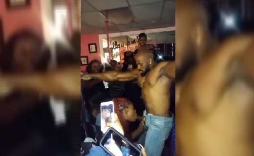 Watch This Babe Sucking Male Stripper In Public