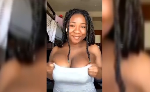 Durban Babe Unwrap Her Massive Bosom On Camera
