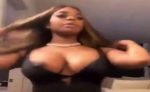 City Girls JT Showing Titties On Instagram Live Video