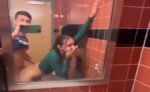 American School Students Bathroom Sex Video