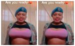 SANDF Female Soldier, Phindilesleper, Stripped Off Naked On Viral Tiktok