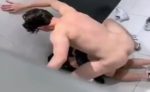 American Couple Caught Having Sex In The Toilet