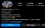 Instagram Content Creator Francess Alex Leaked Video