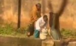 Nigerian Girl Caught Having Sex In The Bush Backyard