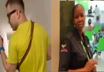 Yaytseslav Russian Man and Kenya Mall Security Women