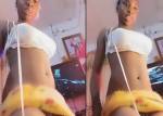 Pussy and Boobs Exposed While Twerking